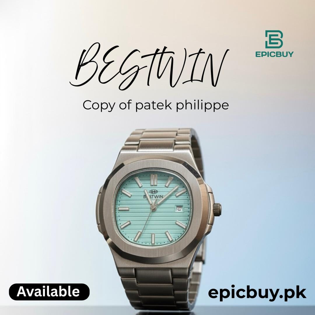 Luxury Patek Style Tiffany Blue Watch – Premium Edition