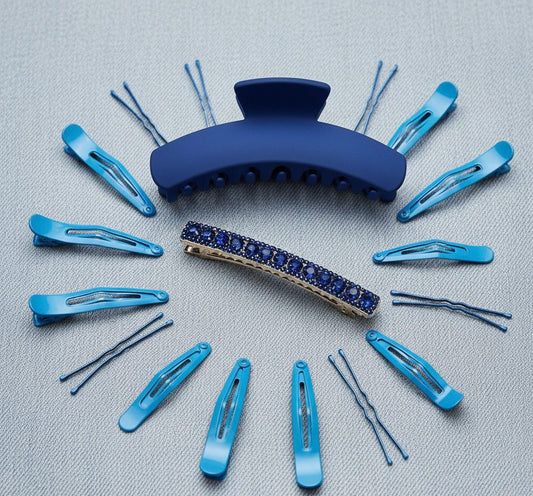 Bright color clips and joy every hairstyle