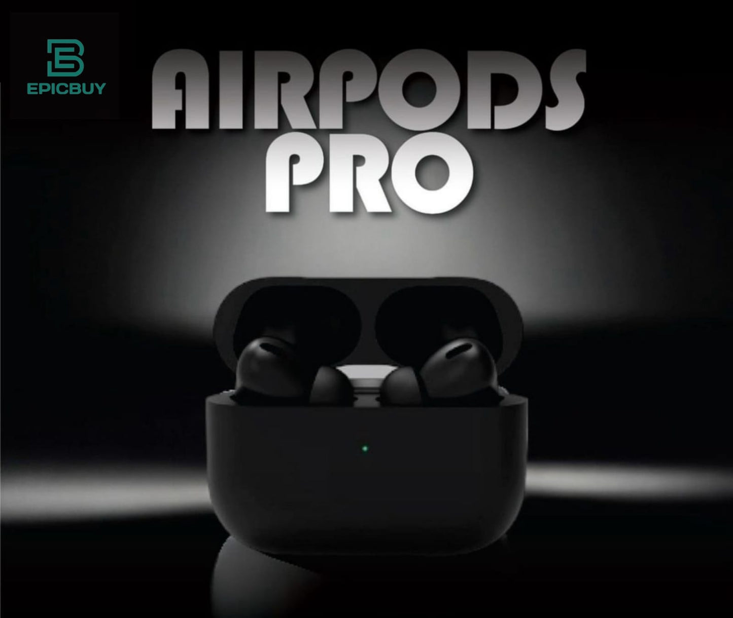 Airpords Pro 2 Black with Buzzer Edition High Quality Box Packing.