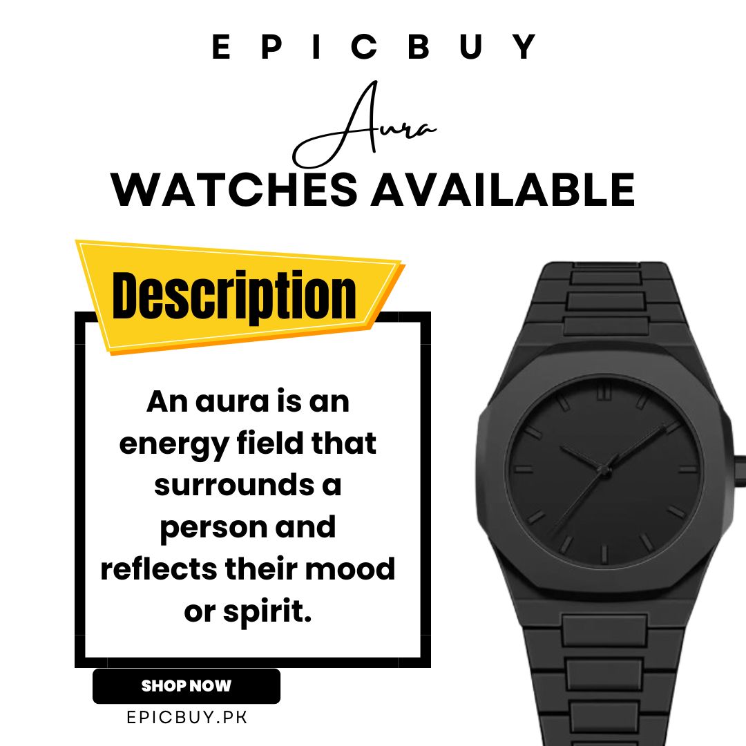 Aura SmartWatch – Style Meets Innovation